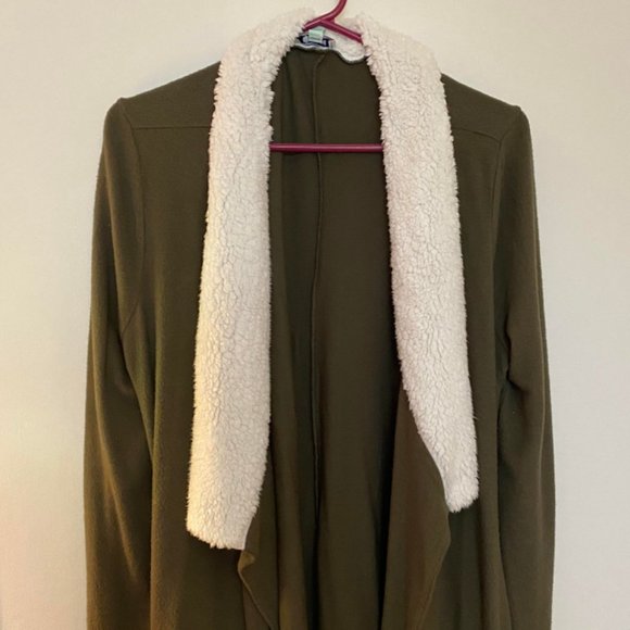 Long Green Cardigan - Picture 3 of 7